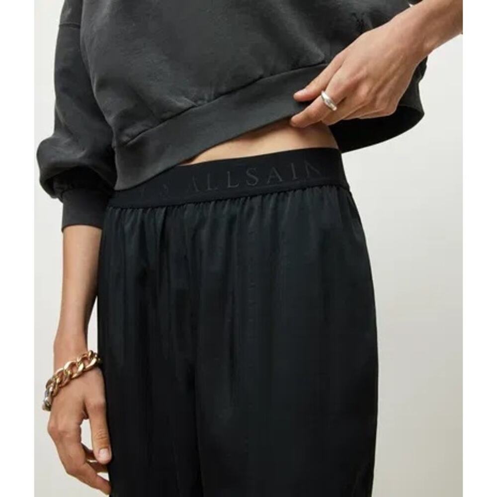 ALLSAINTS Nala Pull On Tapered Jogger Trousers Sz 2 - Picture 5 of 9